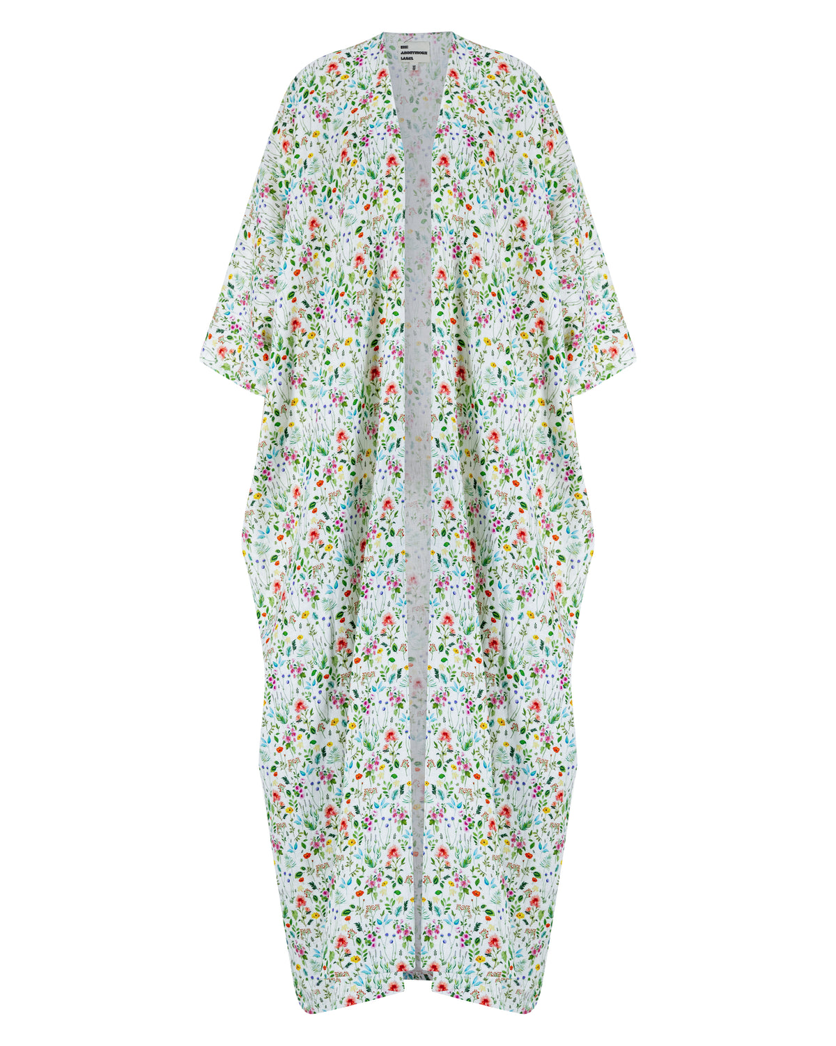 Mariposa cut in linen with floral prints